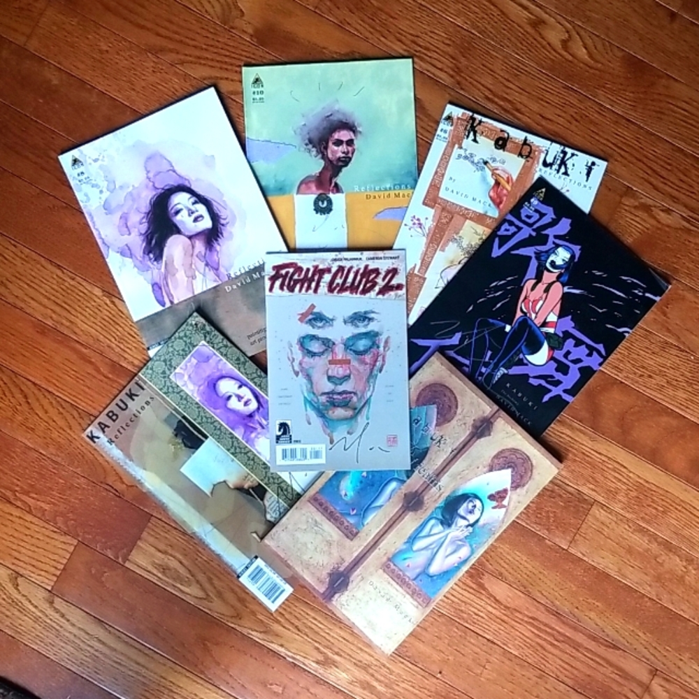 David Mack - Signed graphic novel collection - 7 pieces